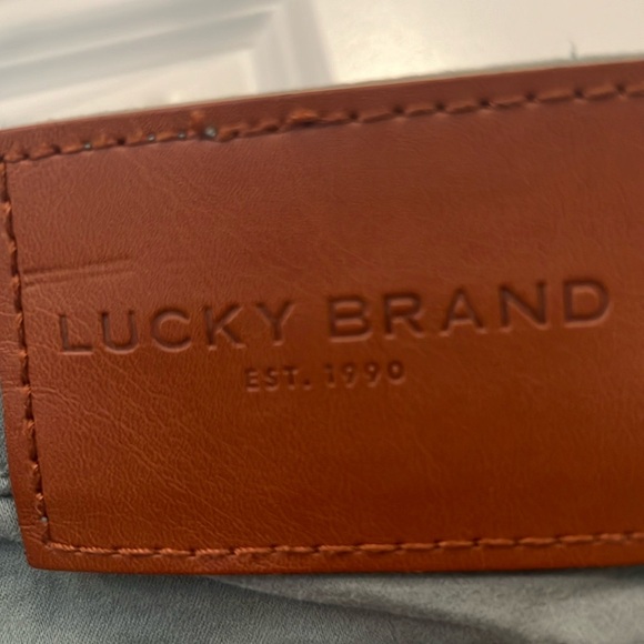 Lucky Brand Athletic Straight Jeans Light Green 40X30 - Picture 4 of 4